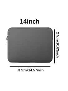 1 pieza Funda de laptop minimalista y elegante, cabe computadoras portátiles de 11"/13"/14"/15", tabletas
