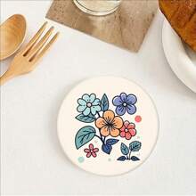 1/6/12 bucăți, suporturi mici englezești cu flori, 1 bucată din orice stil sau set de 6 piese, set de 12 piese, pentru a satisface diversele nevoi, potrivite pentru sufragerii, camere de zi, bucătării, dormitoare și, de asemenea, potrivite ca și cadouri pentru alții.