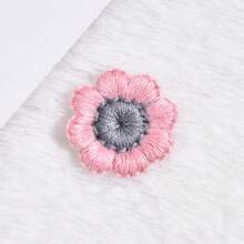 10PCS Small Flower Patches Hand Stitch On Applique For Clothes Embroidered For Clothing DIY Motif Stripes Clothes 20mm/13mm