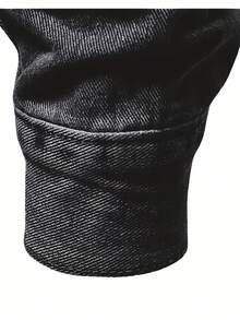 Men's Slim Fit Denim Jacket, Classic Fashion With Pockets, Autumn And Winter Men's Jean Jacket - 查看 9