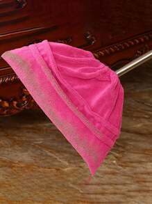 1pc Super Soft Microfiber Mop Head Cover - Suitable For Living Room, Bedroom, Bathroom And Floor Cleaning - Flat Floor Mop, Washable, Durable And Replaceable Mop, Dry And Wet Dual-Purpose, Easy To Clean, Cleaning Product, No Battery Required For Operation