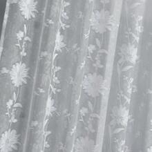1pc Elegant Floral Lace Sheer Door Curtain