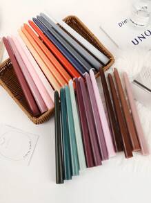 4pcs/Set Ombre Color Candles, 10 Inch Gradient Cone Candles Burning For 8 Hours,Smokeless & Odorless, Suitable For Home Decor,Kitchen,Dining Room,Bedroom, Outdoor & Wedding Decoration