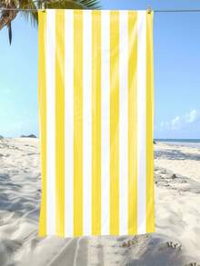 1 件波西米亚洋红黄粉几何条纹沙滩巾、超细纤维沙滩巾、超强吸水沙滩巾、超厚毛巾、旅行沙滩巾、运动泳池毛巾、浴室露营毛巾、瑜伽女孩女士成人沙滩巾海滩必需品 - 彩色 - 查看 24