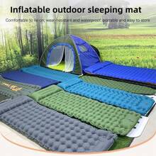 Ultra-Light Inflatable Camping Sleeping Pad With Built-In Foot Pump And Pillow - The Ultimate Camping Pad, Hiking Pad, Backpacking Pad And Lightweight For A Outdoor Sleep