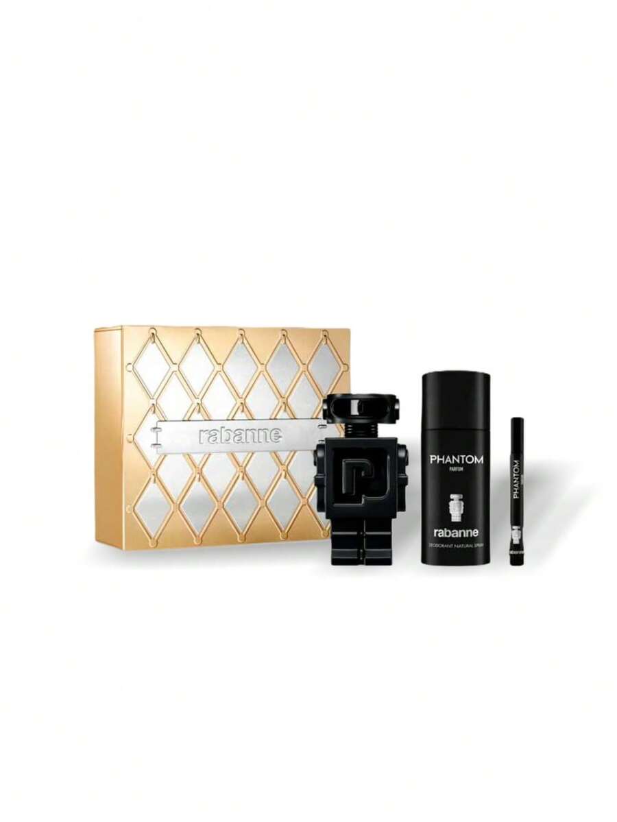 Paco Rabanne Phantom Eau De Parfum 100 Ml Gift Set - Multicolor - View 1