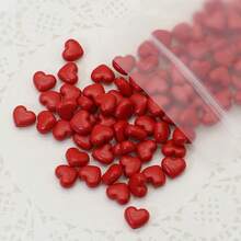 100pcs Light-Colored Heart-Shaped Sealing Wax Beads, Sealing Wax Beads For DIY Decoration Of Envelopes, Wedding Invitations, Cards, Postcards, Gift Packaging, Crafts, Scrapbooking - Multicolor - View 14
