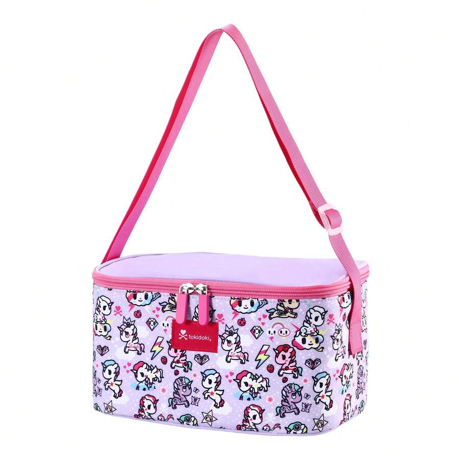 Official Licensed Tokidoki Lunch Bag With Adjustable Strap Tokidoki Large Capacity Lunch Box Reusable Insulated Lunch Bag For Work Office Picnic Beach