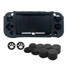 1 套轻便人体工学手柄保护套 + 10 个摇杆帽，防滑防摔防刮，提升游戏体验 - 彩色 - 查看 2
