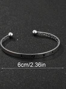 2pcs/Set Women Fashion Elegant Pearl Quartz Watch & Bracelet Set With LOVE Bracelet, Gift For Teacher's Day, Thanksgiving, Student Graduation, Birthday