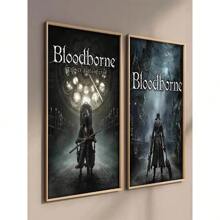 1 pieza de arte de pared de videojuegos como decoración de regalo para la sala de estar, la habitación de los niños, pintura moderna en lienzo, pósteres, decoración para el hogar con marco opcional