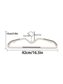 1/5/10 Kurzhals-Gummi-Kleiderbügel, verstärkte Bügel, nahtlose Wäschetrockner, multifunktionale nasse und trockene Kleiderbügel, geeignet für Socken, Handtücher, Hüte, Schals und andere Herren- und Damenbekleidung in allen Jahreszeiten, geeignet für Weihnachtsdekoration/täglichen Haushalt/Schlafzimmerorganisation/Reiseferien/Raum-Badezimmer-Aufbewahrung