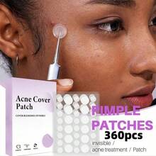 360 片隐形水胶体痤疮贴 - 透气、不含酒精和香料的痤疮贴，适合所有皮肤类型 - 無色 - 查看 11