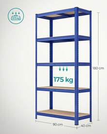 Storage Rack - Blue - View 4
