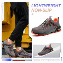 Labor Safety Shoes - Anti-Smash, Anti-Puncture, Anti-Static, Safety Work Shoes With Slip-Resistant And Durable Sole