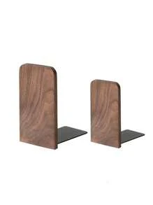 1 Peça Organizador de Mesa de Madeira, Suporte de Livro Dobrável, Estante de Livros Simples e Criativa, Armazenamento de Estudos de Estudante Volta às Aulas