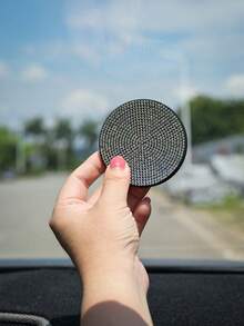 1 件彩色铆钉汽车杯架垫，防滑内饰装饰配件