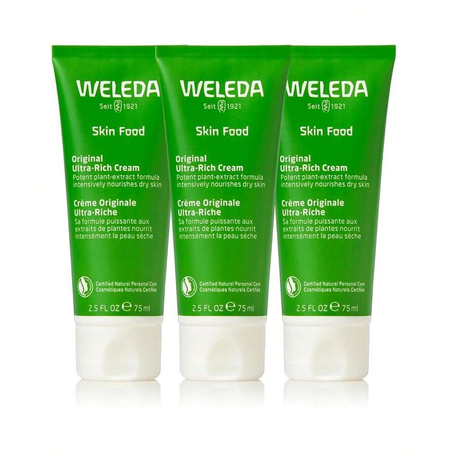 Weleda Skin Food Original Ultra-Rich Body Cream 2.5 Fluid Ounce, Plant Rich Hydrating Moisturizer With Pansy, Chamomile And Calendula - Kem - Xem 1