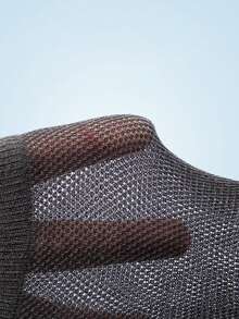 1/5/10/15/20 Pairs Black Thin Crew Socks, Breathable Moisture-Wicking Mesh Socks For Men & Women Plus Size, Suitable For Summer & Autumn - Multicolor - View 3