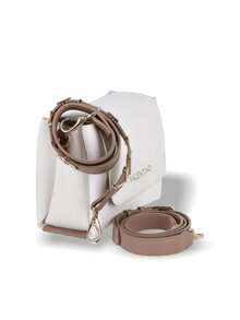 SATCHEL VALENTINO, Minimalist & Practical Multi-Functional Bag - White - View 3