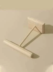 1 pièce Support à bijoux, Organisateur de bijoux, Tour d'affichage de bracelet et de montre en bois pour bijoux, Support de rangement pour bracelets, chouchous, colliers