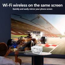 M60 Mini Projector, Home Office LED Portable Projector