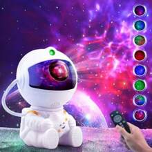 Macchiatto Astronaut Projector, Star Sky Projector With 8 Modes Nebula, Galaxy Projector With Remote Control, 360° Rotation Night Light Projector For Children And Adults
