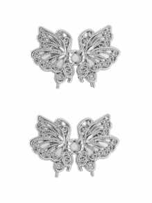 2/4pcs Multi Color Adjustable Butterfly Buckle, Detachable And Seamless, Can Change The Waist Of Jeans, Without Sewing Waist Fasteners Waist Accessories, Valentine's Day Gifts, Holiday Gifts, Gifts Suitable For Sisters, Lovers, Mothers, Families.