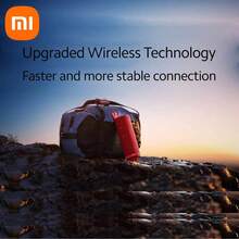 Xiaomi 声音户外扬声器红色，强大的 30W 输出，12 小时超长电池寿命，真正的无线立体声，多达 100 个扬声器对，IP67 防尘防水，支持蓝牙 5.4，免提通话 - 紅色 - 查看 8