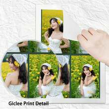 Customizable Wall Art – 1PC Vintage Decorative Painting – Upload Your Photo – Unique Artistic Display – Home & Gift Use