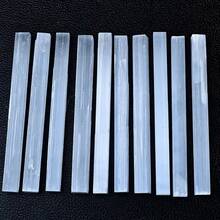 30 件天然亚硒酸盐水晶棒、石膏白石英棒 - 白色 - 查看 4