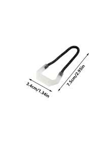 "1/3 Packs Glow-In-The-Dark U-Shaped Zipper Pulls For Backpack Loops, Anti-Lost Zipper Tags, And Outdoor Gear"