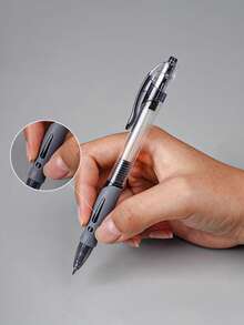 5pcs/10pcs Retractable Gel Ink Rollerball Pens With Bold Point | Ideal For School Assignments, Office Tasks, Home Record-Keeping, Homework Writing, Business Memos & Artistic Drawing/Sketching - Multicolor - View 3