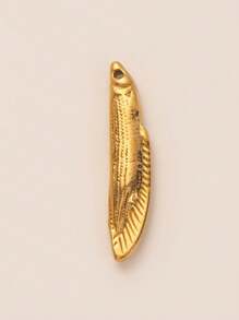 1Pc Beach Vacation Style Marine Creatures Series Mermaid Tail Goldfish Golden Dragon Fish Sea Turtle Conch Whale Octopus Crab Shaped Stainless Steel Material Pendant, DIY Necklace Bracelet Earrings Keychain Bag Chain Accessories, Electroplated 18K Gold, Waterproof And Sweat Proof, Women's Jewelry, Women's Accessories, Gifts For Wives, Mothers, Girlfriends