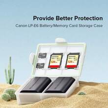 llano Camera Battery Box Professional Waterproof Resistant Memory Card Sd Tf Card Protector Case