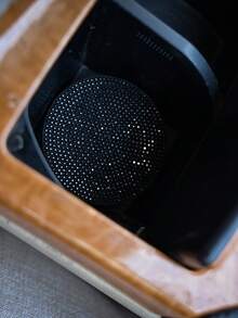 1 件彩色铆钉汽车杯架垫，防滑内饰装饰配件