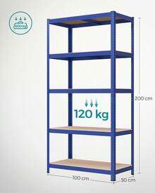 Storage Rack - Blue - View 6