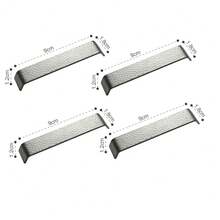 4 PIEZAS Estante de acero inoxidable 304 para palillos, lapiceros, cucharas, cuchillos, estante creativo para palillos de comedor en el hogar, herramientas de cocina, utensilios de cocina, estante con textura de martillo