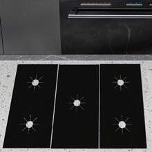 1 pieza Protector no adherente para la tapa de la cocina de gas, anillo sellante reutilizable y lavable para tapa de cocina de gas, protector de superficie de cocina, utensilios de cocina, suministros ideales para el hogar