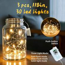 Happy Birthday Table Decorations, 36 PCS Black And Gold Table Decorations With LED String Lights, Happy Birthday Centerpieces Sticks Men Women, Party Supplies - 1 - View 7