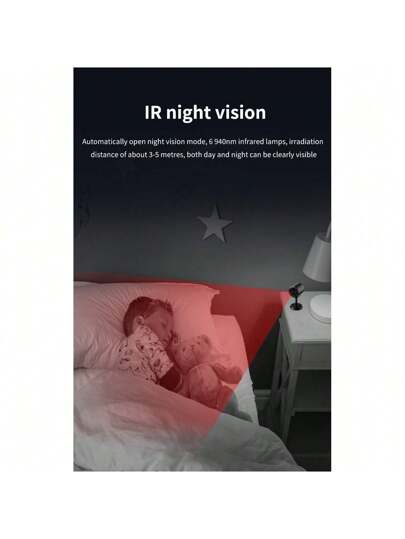 Mini Security Camera, 1080P WiFi Camera (2.4G Only) Indoor Outdoor Night Vision, Motion Detection, Cloud SD Storage, APP Remote Control, Home Baby Pet Surveillance view 11