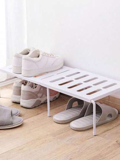 1 件多功能可拆卸可扩展鞋架，节省空间的收纳架，适用于家庭、客厅、卧室、宿舍、鞋子和拖鞋的存放