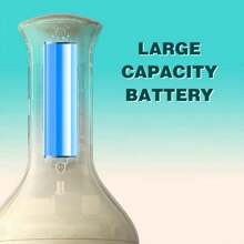 STUKUNI Tragbarer einstellbarer Intensität Schröpfkopf Massagegerät, 9 Intensitätsstufen, Ganzköper Schröpfkopf Werkzeug, 1200mAh, mit Warmkompression Funktion, geeignet für Zuhause und als Geschenk, tragbare aufladbare Schröpfkopf Vorrichtung mit 8 Stahlkugeln