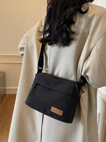Fashionable Casual Niche Minimalist Korean Style Shoulder Bag, Multi-Compartment New Design Women Crossbody Bag