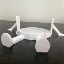 Portarotolo di carta igienica per lettura - Accessorio unico da bagno stampato in 3D per lettura, portarotolo di carta, aggiunge divertimento al bagno, adatto per decorazione domestica, bagno ufficio, bagno di famiglia o qualsiasi bagno, accessorio bagno creativo, organizzatore bagno, regalo di ritorno a scuola