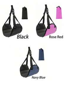 Adjustable Travel Rest Hanging Foot Rest-Airplane Foot Hammock(With Storage Bag), Foot Rest, Airplane Travel Footrest, Flight Leg Hammock Hanger Sling, Portable Travel Accessories Adjustable Height For Plane, Train, Office, Reducing Swelling And Soreness,Travel Essentials School Back To School School Supplies Holiday Camping Holiday Essentials Vacation Mini Summer