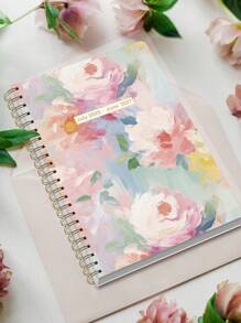 2025 Undated Weekly Planner, Weekly To Do List Notebook With Goal & Habit Tracker Organizer, PINK, A5 Weekly Planner Notebook With Spiral Binding Back To School, School Supplies