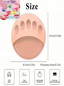 1 Pair Women's Heel Grip Pads, Five-Toe Forefoot Cushions, Foot Care, Absorbent & Breathable Toe Pads, Anti-Slip Insole / 1PC NORO 8-Color Moisturizing Lip Balm