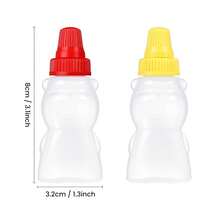 12 Packs Mini Ketchup Bottle For Lunch Box Lunches Accessories, Leak-Proof Condiment Squeeze Bottles Plastic Sauce Honey Salad Dressing Containers Bottle For Bento Box Picnic Travel,School Supplies - Multicolor - View 2