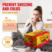 10pcs/2pcs Disposable Hand Warmers, Disposable Use Heating Pads For Keeping Warm, Portable Winter Necessities, Great Gift For Girlfriend/Boyfriend